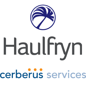 Cerberus and Haulfryn logos